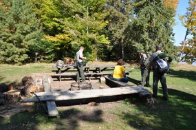 Campsite on Apostle Islands