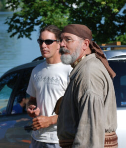 Jake with voyageur Glen Gorsuch