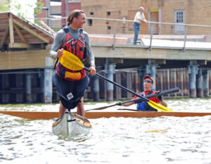 Hotdoggin' for the Tall Ships crowd